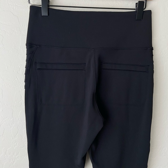 Athleta Delancey moto tights black Small Black - Picture 9 of 15